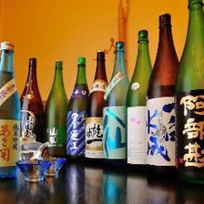 店主厳選のこだわりの日本酒