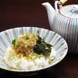 鯛の胡麻茶漬け