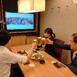 防音の完全個室でリモート飲み会でもお楽しみ頂けます♪