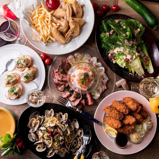 シュリンプ オイスターバー 横浜モアーズ店 横浜駅 シーフード シーフード料理 ぐるなび