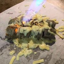 ハーブソーセージチーズ焼き