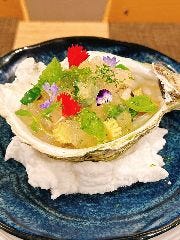 岩ガキの冷静カクテル