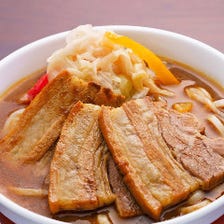 ・黒豚カレー南蛮うどん