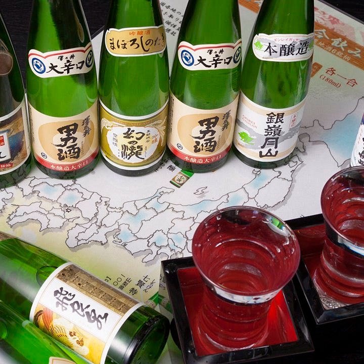 全国の選りすぐり日本酒を小ビンで