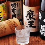 人気の焼酎・日本酒　ご用意しております。