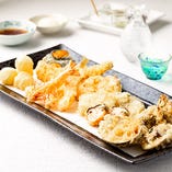 ［王道とつな八オリジナル天ぷらが満載］天ぷら十二品盛合せ