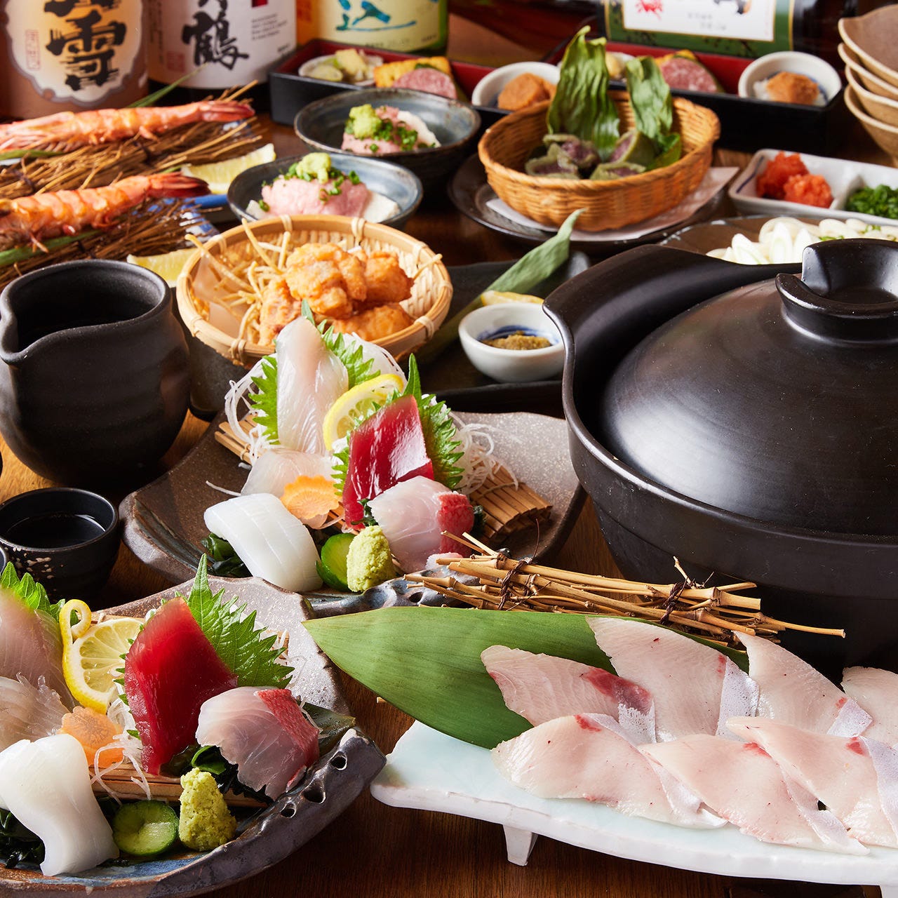 海鮮居酒屋 佐渡沖荒海料理 謳歌屋仁作 八王子 魚料理 ぐるなび