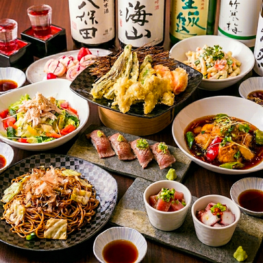 全品食べ飲み放題3000円 完全個室居酒屋 絆 大宮店_【2H飲放】肉寿司・天ぷら・刺身も!全100種類の豪華食べ飲み放題『プレミアム食べ放題』5,00円→4,000円