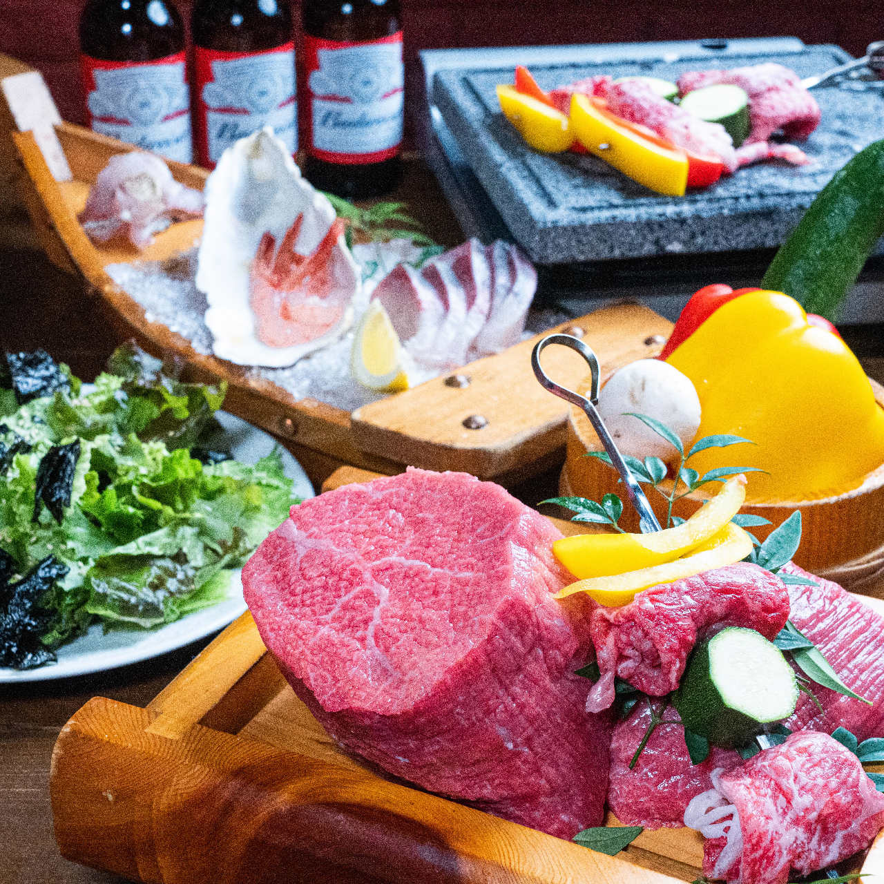 肉寿司と溶岩焼き個室居酒屋 笑門 SHOUMON‐笑門‐豊橋店