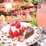 デザートプレート無料クーポン◎誕生日や記念日お祝いに！
