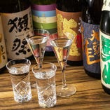 日本酒の品揃えが充実！全国の地酒とプレミアムな銘柄もご用意♪
