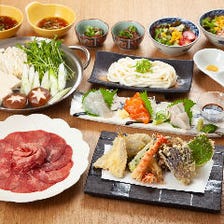 夜の部は4,000円～ご用意