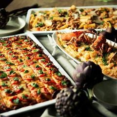 旬の食材を活かしたイタリアンをブッフェスタイルでどうぞ♪