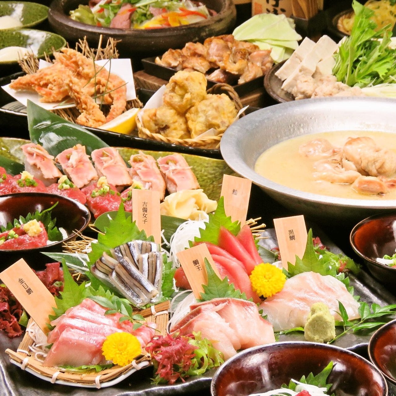 ２時間生ビール付飲み放題 名物の水炊きと馬刺し 九州郷土料理全１１品 巡meguriコース の詳細 博多もつ鍋 馬肉 九州自慢 川崎東口タワーリバーク店 川崎 居酒屋 ぐるなび
