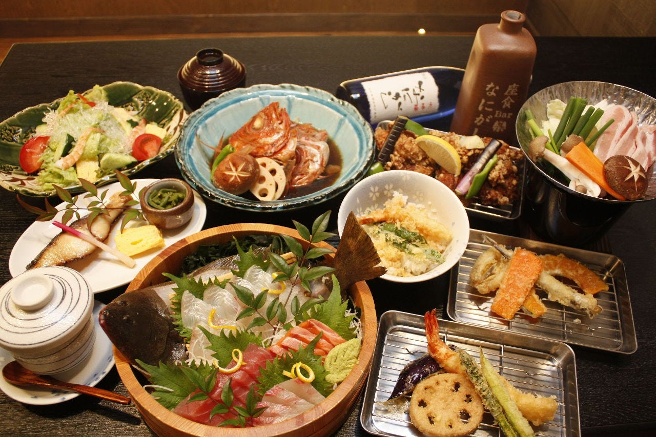 天ぷらと鮮魚の店 なにがし 恵那店 中津川 恵那 居酒屋 ぐるなび