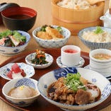 【鯛めし食べ放題付】牛すき煮豆腐と鯛茶漬けご膳
