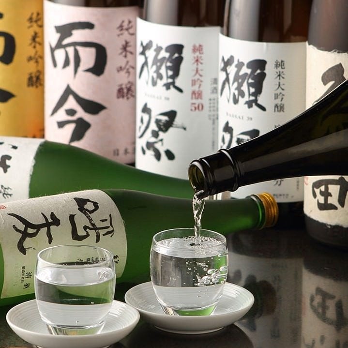 プレミアム日本酒を常時12種類ご用意