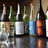 日本酒は広島県産を中心に取り揃えております