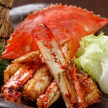 魚 香 青 蟹 渡り蟹の炒め物
