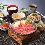 【宮崎牛】すき鍋とお刺身和膳