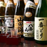 オリジナル日本酒や焼酎など鶏料理と相性抜群の地酒豊富にご用意