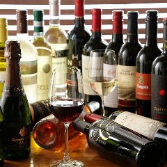 イタリアンベースの料理にはワインがよく合う♪25種類～ご用意