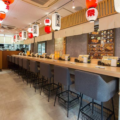 串かつ ごきげんさん_カウンター席
