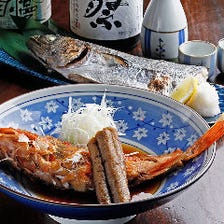 本日の産直鮮魚
焼魚・煮魚・揚魚