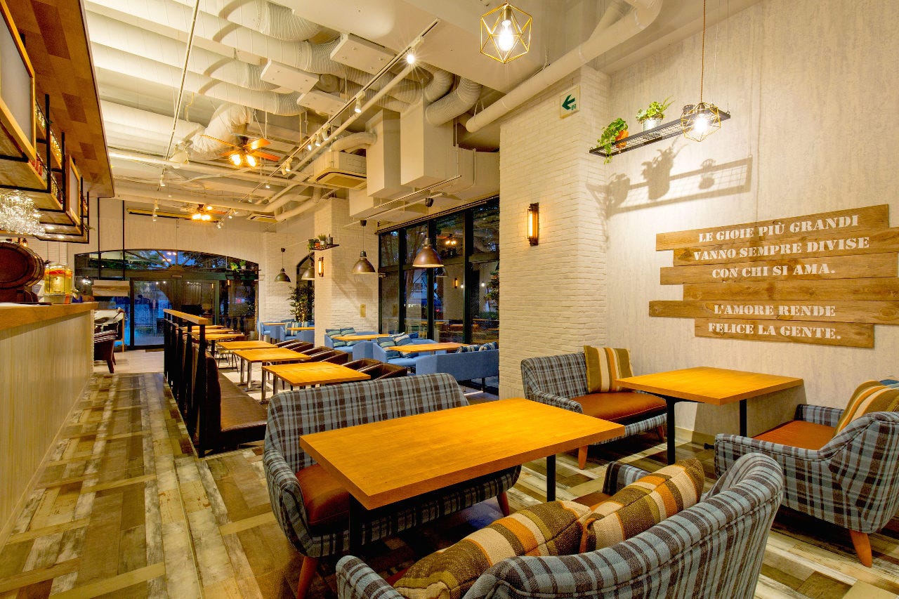 River Country Garden Logic Kyobashi リバーカントリーガーデンロジックキョウバシ 大阪 京橋 イタリアン イタリア料理 ぐるなび