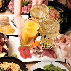 約50種の飲み放題！種類が豊富だから老若男女問わず楽しめます♪