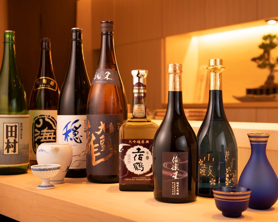 ■料理にぴったりの日本酒各種ご用意