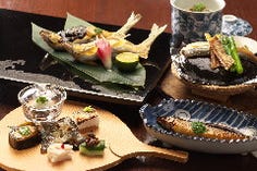 （飲み放題付）天然鮎のお料理（7～10月要予約）　※今年度の予約受付は終了致しました