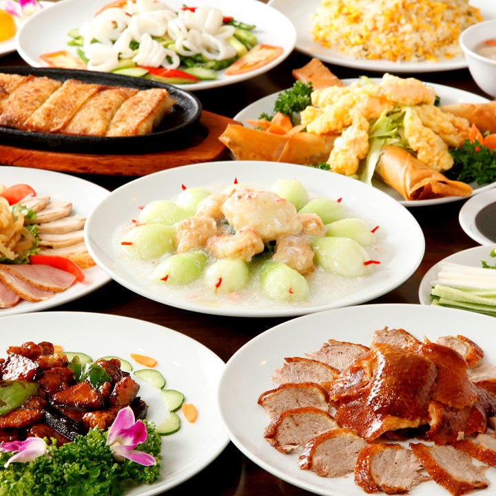 吉祥 CHINESE DINING 銀座インズ_本格北京料理を味わえる！2h飲み放題付コースが多数ございます