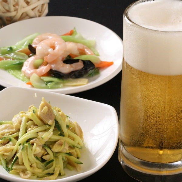 仕事の疲れをリフレッシュ!ちょい飲みに最適な夕暮セット 吉祥 CHINESE DINING 銀座インズ_仕事の疲れをリフレッシュ!ちょい飲みに最適な夕暮セット