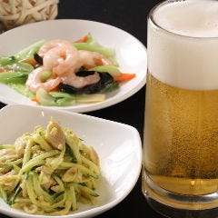 仕事の疲れをリフレッシュ！ちょい飲みに最適な夕暮セット