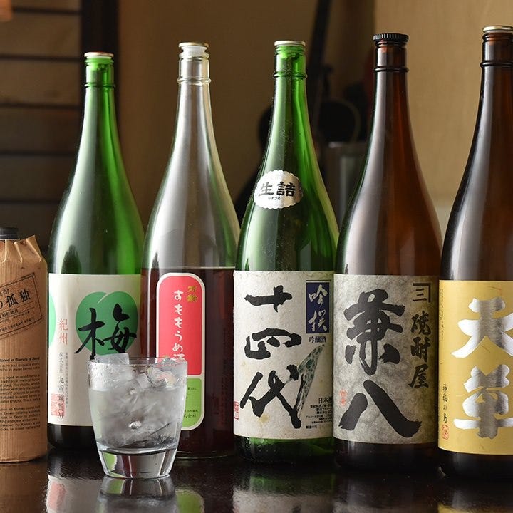 自慢の日本酒をご堪能下さい。