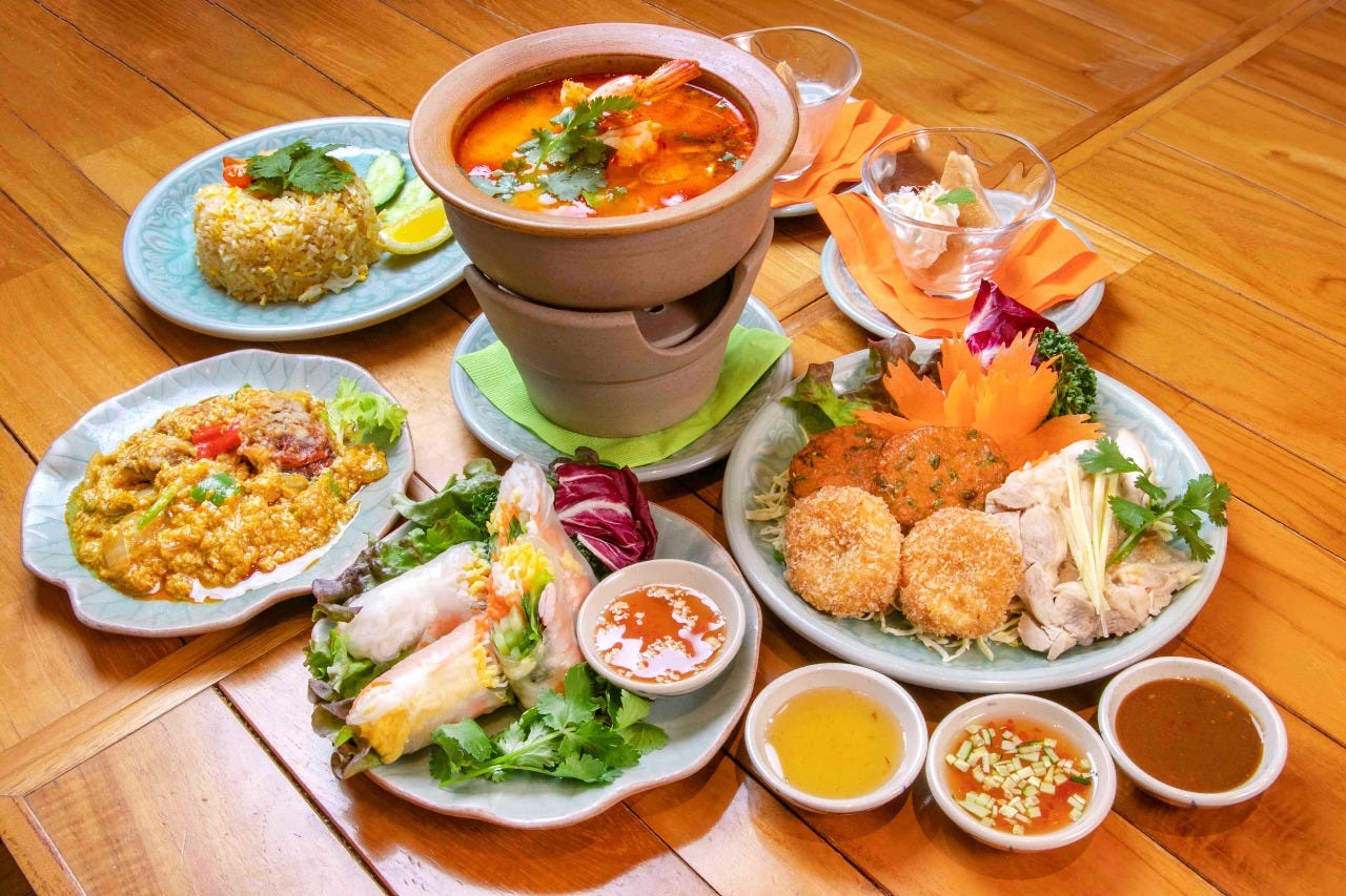 サイアムセラドン 東京 コース：THAI PARTY◎飲み放題2時間付き【タイ