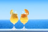 8周年（レモン/オレンジ）モヒートビール