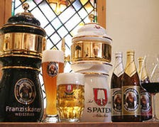 ドイツビール(4種類)他が飲み放題