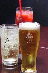 生、スパークリング、ハイボール各380円！