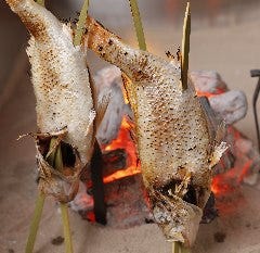高級魚の「喉黒」も、備長炭で炙れば、より一層美味しくなります