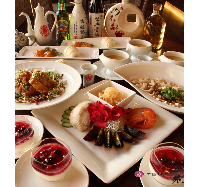 旬の素材を使用した中国料理のディナーコース(写真はイメージ )