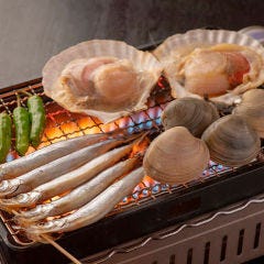5,000円！ホタテ、はまぐり、赤海老、牛たん焼き等が食べ放題