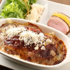 プレートチーズオムライス