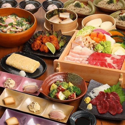 月花 コース 全10品 3時間飲み放題付き 7000円 宴会 飲み会 貸切 大人数 の詳細 結月庵 大崎thinkparktower店 大崎 居酒屋 ぐるなび