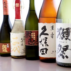 地酒、焼酎の人気銘柄を楽しむ