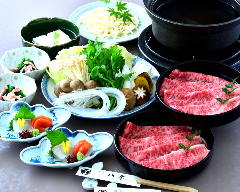 【牛しゃぶコース】　 7,260円（税サ込）