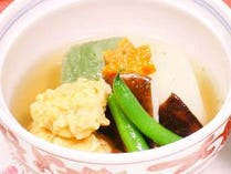 小蕪含め煮・帆立貝黄身煮