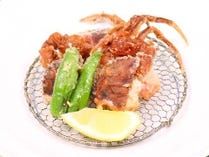 蟹の唐揚げ(4貫 1杯分)