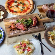 Pizzeria&Trattoria idyllic_【歓送迎会6000円プラン】飲み放題90分付♪和牛のグリル!魚介料理と〆のリゾット等豪華内容!